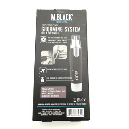 M.Black Grooming System Nose & Ear Trimmer