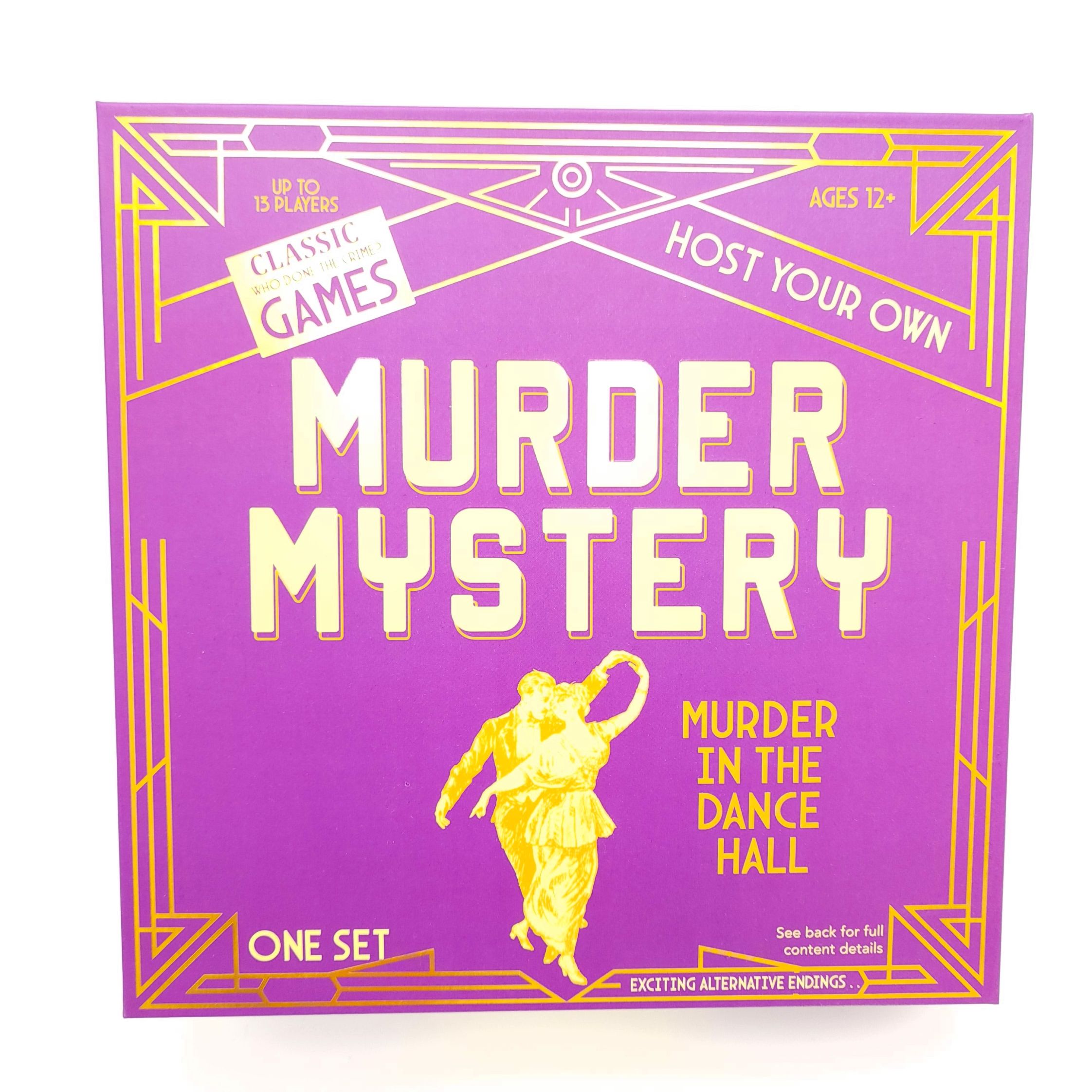 Murder Mystery Host Your Own Murder In The Dance Hall - Quantum Gizmos