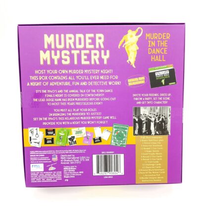 Murder Mystery Host Your Own Murder In The Dance Hall