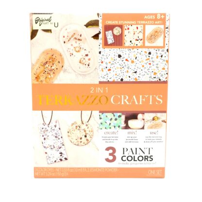 2 In 1 Terrazzo Crafts Create Mix And Use