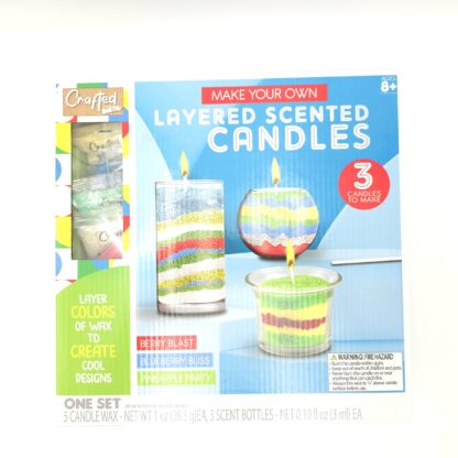 Make Your Own Layered Scented Candles 1