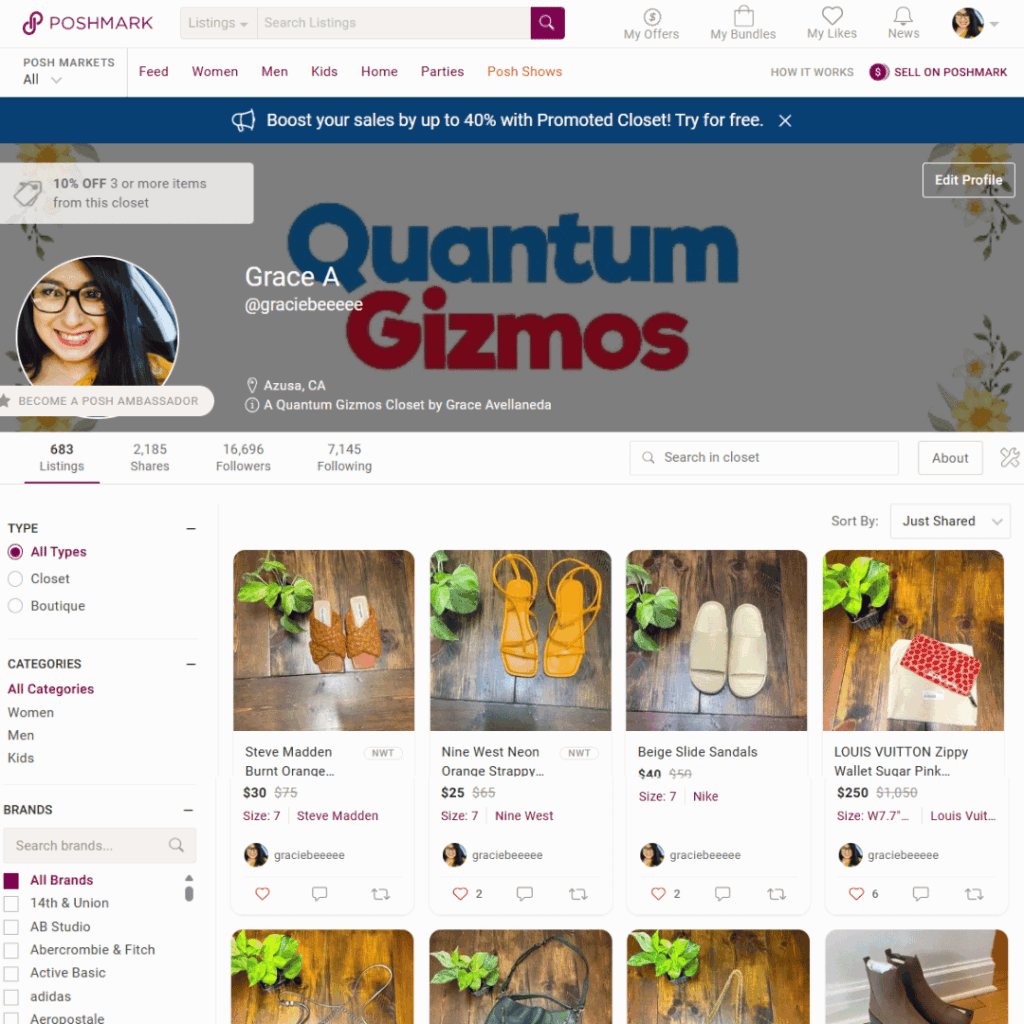 Gizmos Poshmark