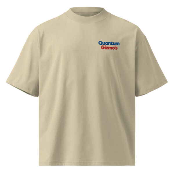 Unisex organic oversized high neck t-shirt - Image 2