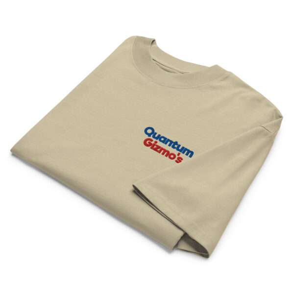 Unisex organic oversized high neck t-shirt - Image 8